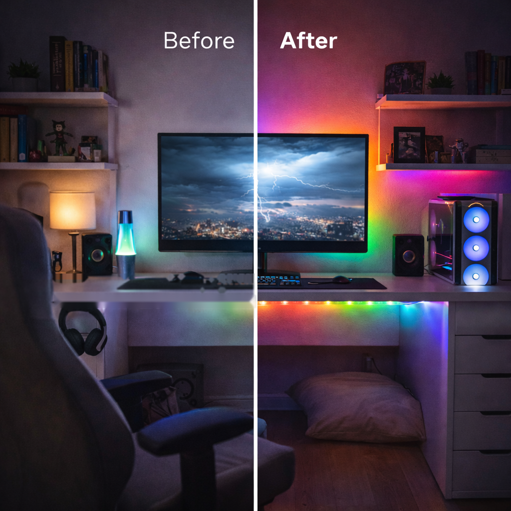 SereniGlow™ LED Strip Light