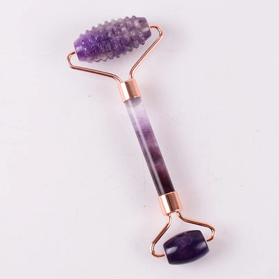 Amethyst Sawtooth Face Roller