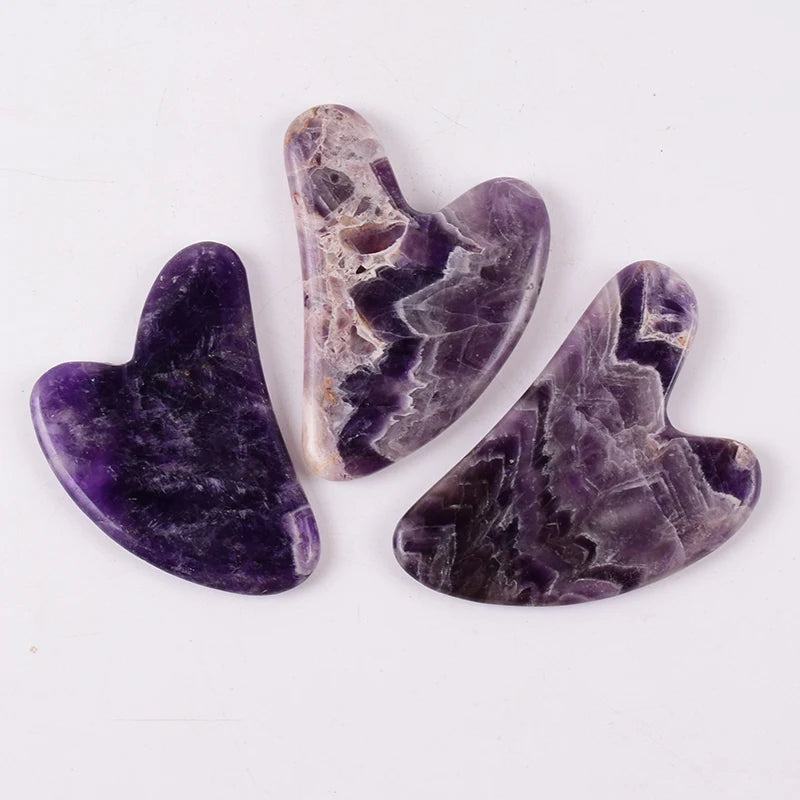 Amethyst Sawtooth Face Roller