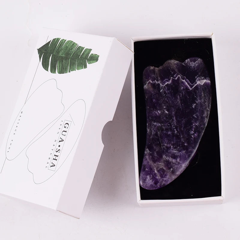 Amethyst Sawtooth Face Roller