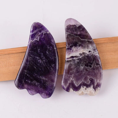 Amethyst Sawtooth Face Roller