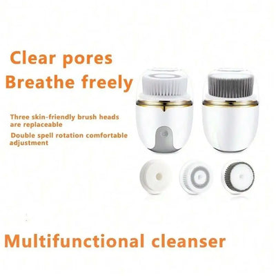 3 Heads Cleansing Brush
