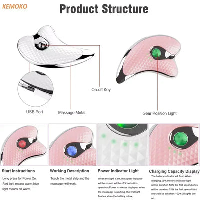 Guasha Facial Massager