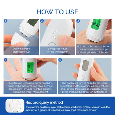 Personal Skin Tester & Analyzer